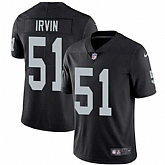Nike Oakland Raiders #51 Bruce Irvin Black Team Color NFL Vapor Untouchable Limited Jersey,baseball caps,new era cap wholesale,wholesale hats